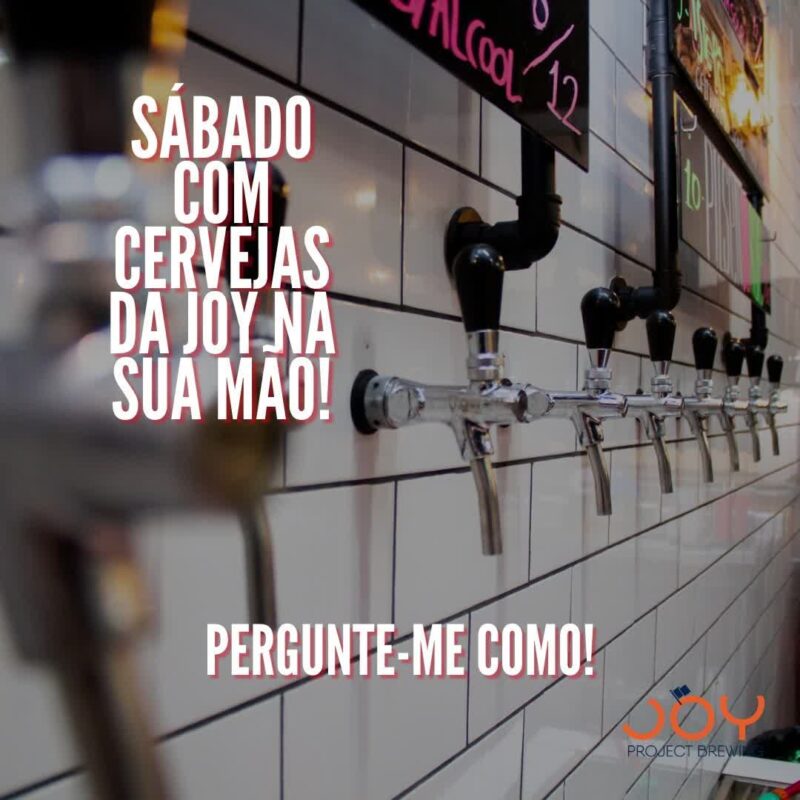 Bastidores e Novidades no Bar da Fábrica Joy Project • Vídeo Reels Joy Project Brewing Curitiba