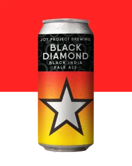 Lata BLACK DIAMOND Black IPA da Joy Project Brewing