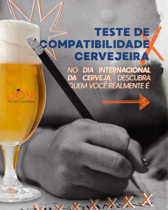 Coincidência? A gente prefere chamar de planejamento perfeito - Imagem 1 • Joy Project Brewing Curitiba
