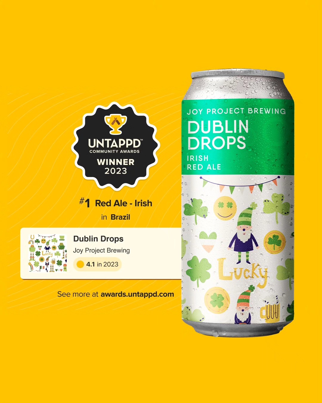 Como um presente de aniversário, recebemos essa notícia do Untappd:... - Imagem 3 • Joy Project Brewing Curitiba