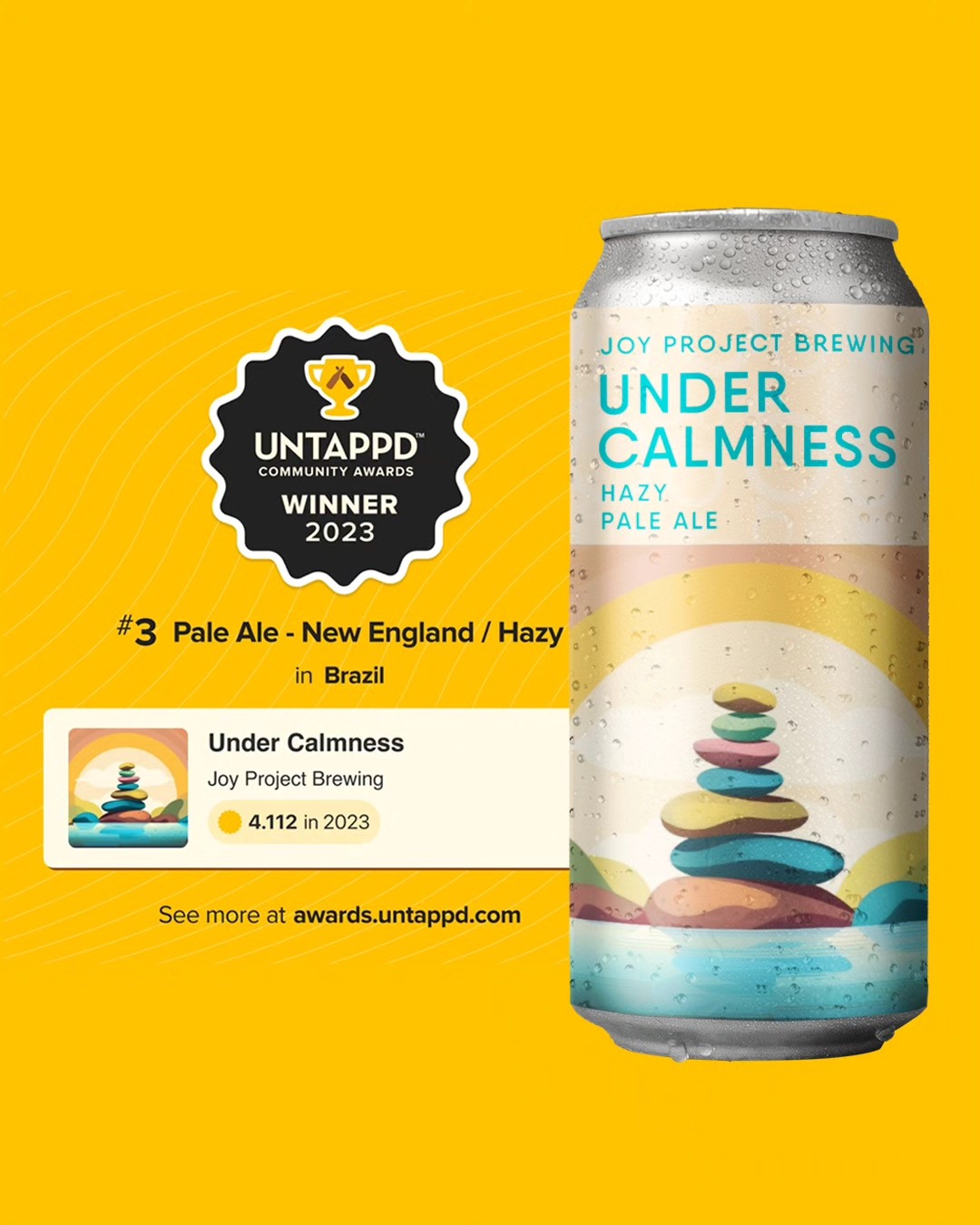 Como um presente de aniversário, recebemos essa notícia do Untappd:... - Imagem 5 • Joy Project Brewing Curitiba