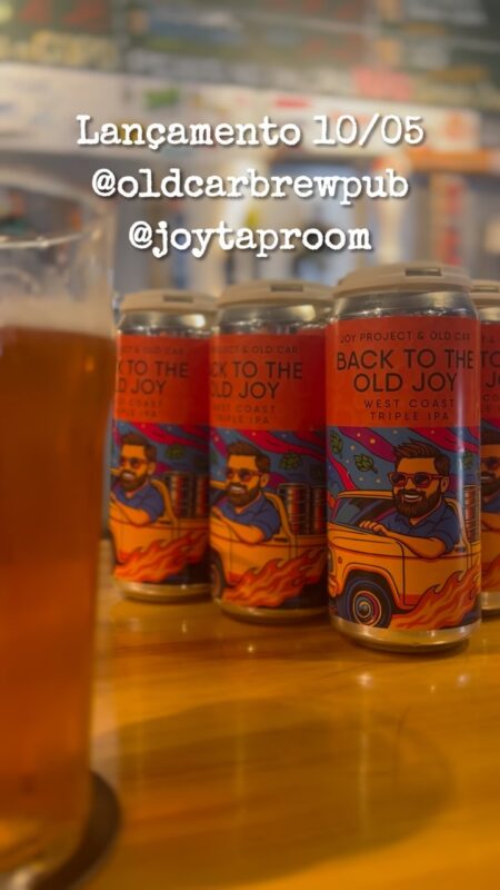 Dois gigantes se encontram. E o resultado… não podia ser leve • Vídeo Reels Joy Project Brewing Curitiba