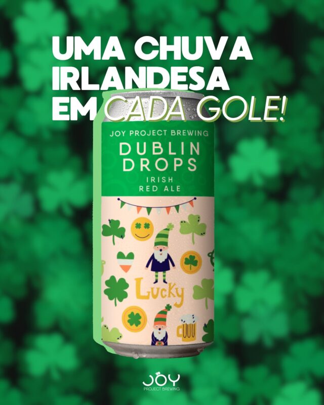 Dublin Drops ☘️ a alma de Dublin em forma de cerveja - Imagem 1 • Joy Project Brewing Curitiba