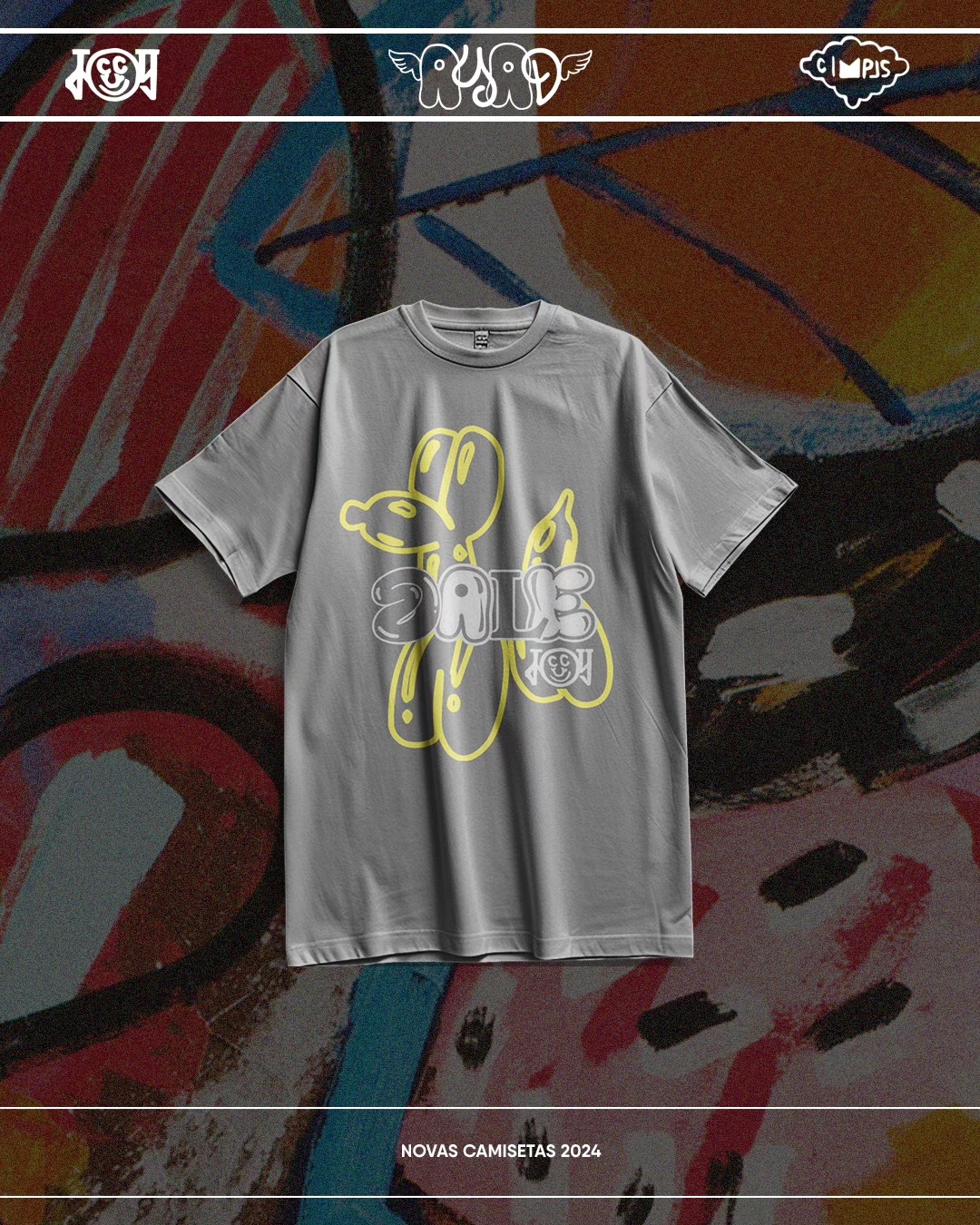 E para todo mundo ficar no estilo, tem nova leva de camisetas - Imagem 5 • Joy Project Brewing Curitiba