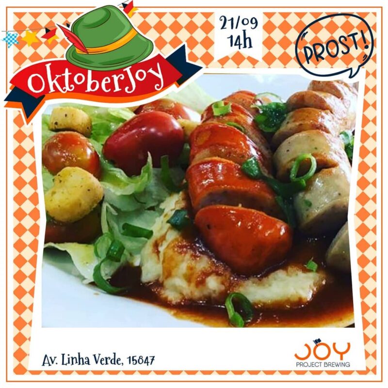 Especialmente para a OktoberJoy chamamos o pessoal do @usina80  com... • Joy Project Brewing Curitiba