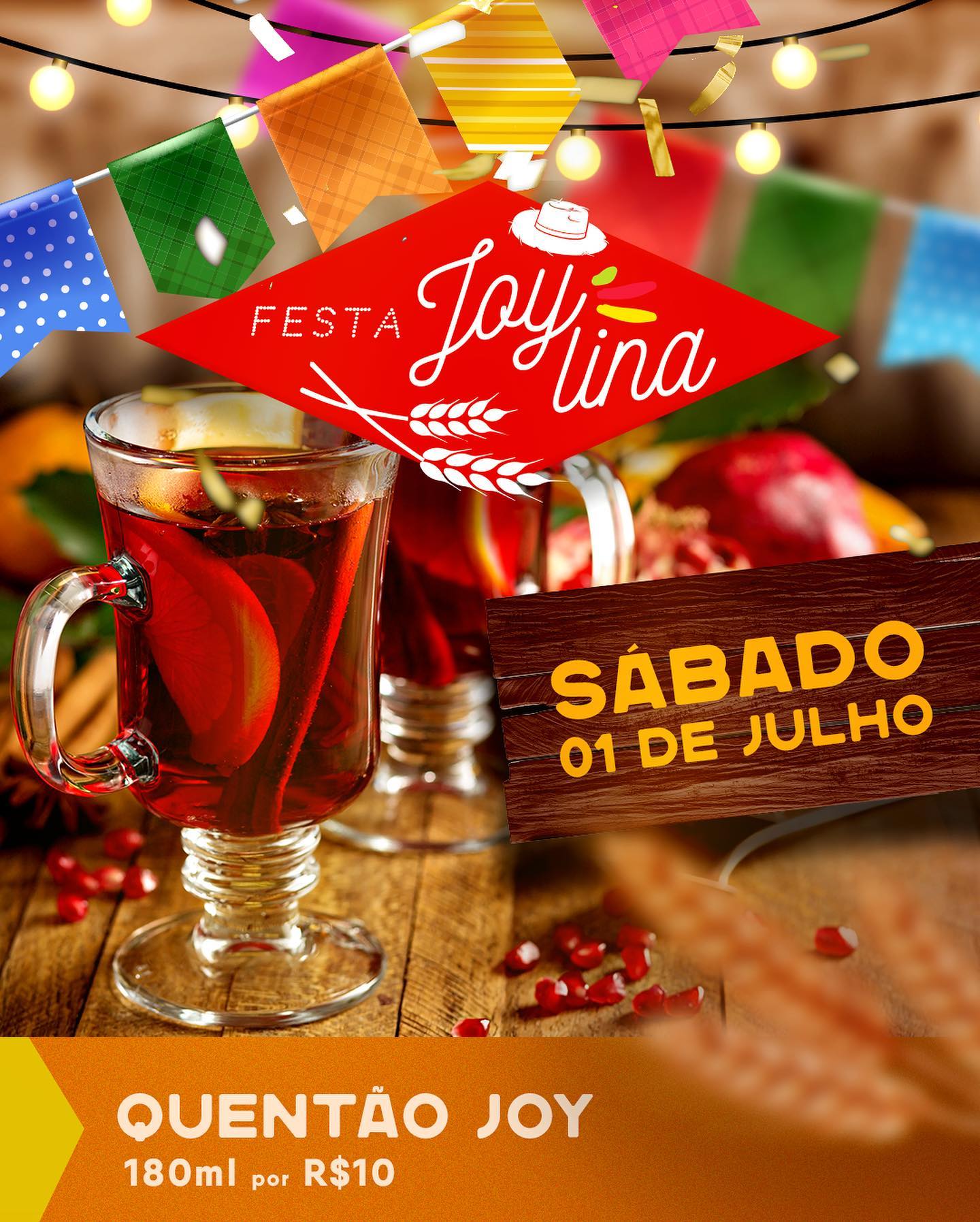 Está chegando a festa mais arretada da fábrica: a Joylina - Imagem 2 • Joy Project Brewing Curitiba