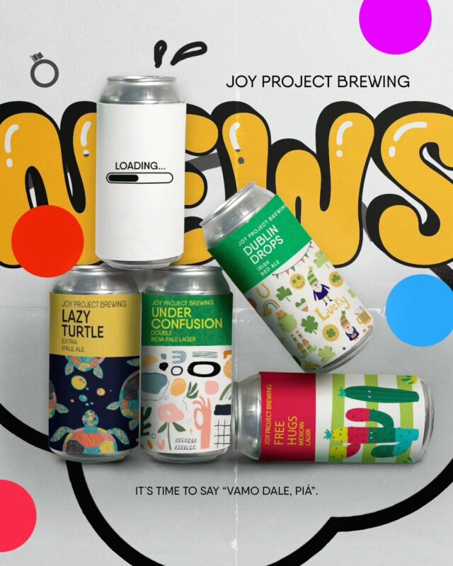 Está na hora de completar o time das nossas beras de linha, sem mai... • Joy Project Brewing Curitiba