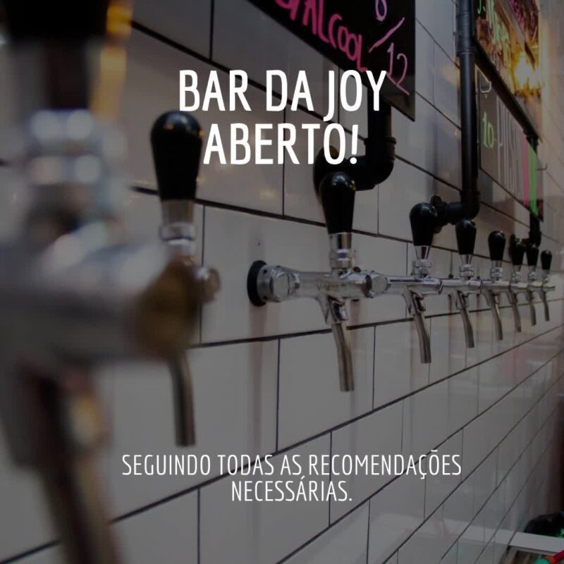 ESTAMOS ABERTOS • Vídeo Reels Joy Project Brewing Curitiba