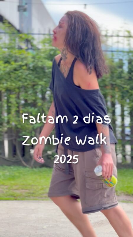 Faltam só 2 dias para a Zombie Walk Curitiba, e você não pode ficar... • Vídeo Reels Joy Project Brewing Curitiba