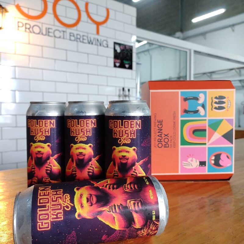 Hoje é dia de cervejinha nova área • Joy Project Brewing Curitiba