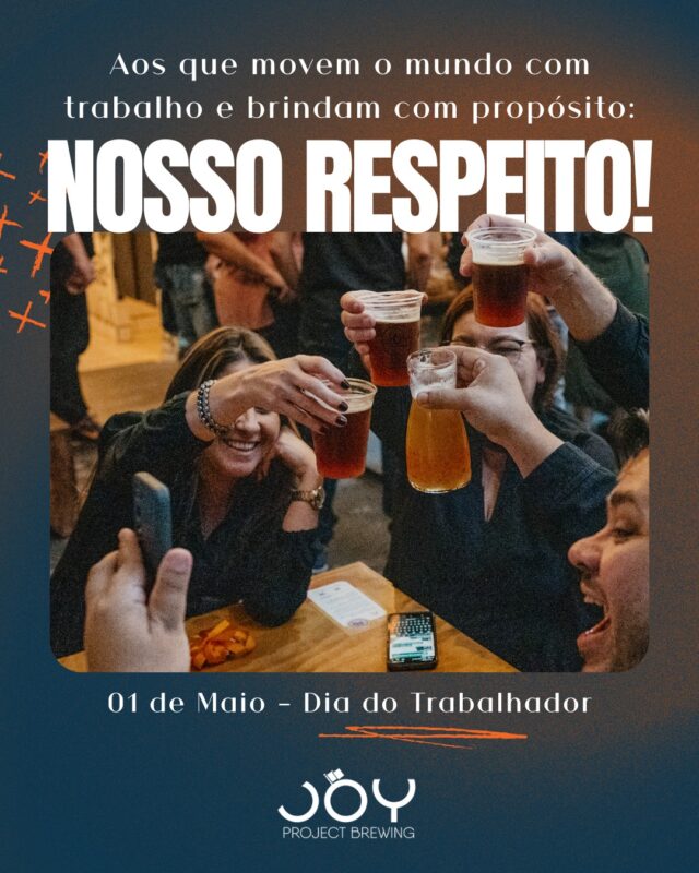 Hoje é dia de homenagear quem faz acontecer — no corre, na entrega,... • Joy Project Brewing Curitiba