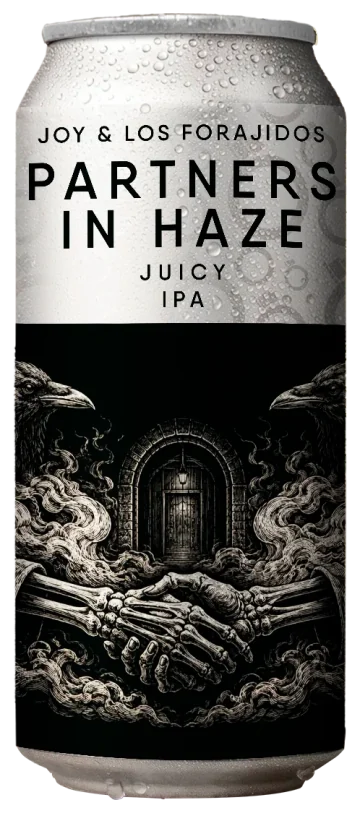 PARTNERS IN HAZE JUICY IPA em lata da Joy Project Brewing
