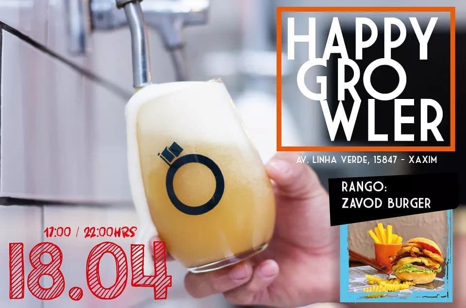 Melhor que Happy Hour, é Happy Growler • Joy Project Brewing Curitiba