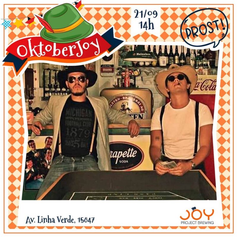 Não existe festa sem música boa para animar, por isso chamamos o Ch... • Joy Project Brewing Curitiba