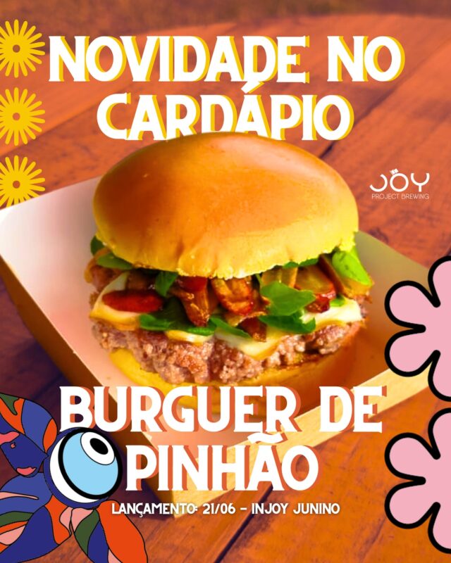 No Injoy Junino, o rolê é completo — e isso inclui o cardápio! 👨‍ • Joy Project Brewing Curitiba