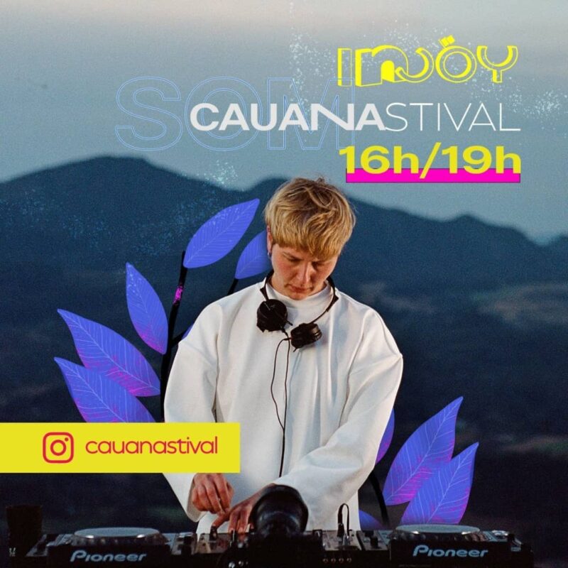 No sábado, quem dá o tom aqui na fábrica a partir das 16h é @cauana... - Imagem 1 • Joy Project Brewing Curitiba