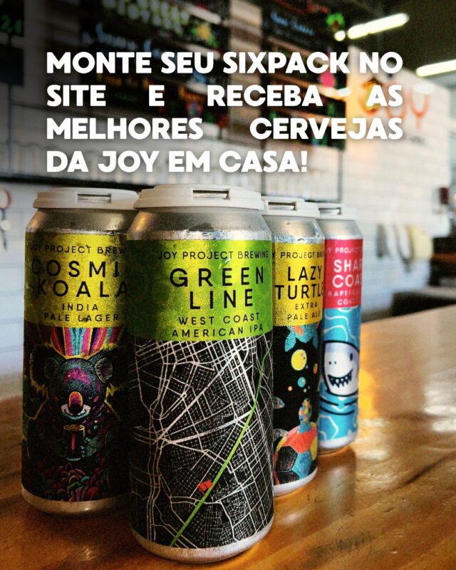 No site da Joy, você escolhe suas cervejas favoritas, combina os es... • Joy Project Brewing Curitiba