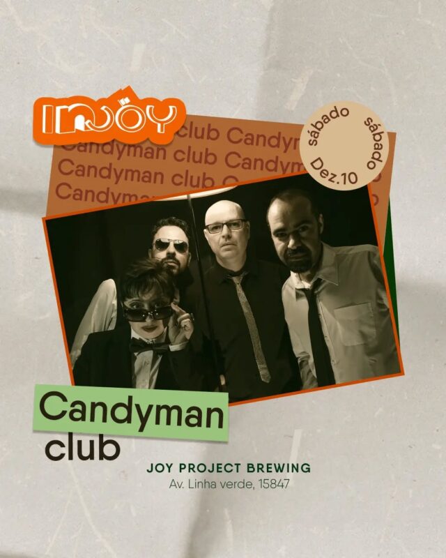 Nosso último Injoy do ano acontece no próximo sábado dia 10 - Imagem 1 • Joy Project Brewing Curitiba