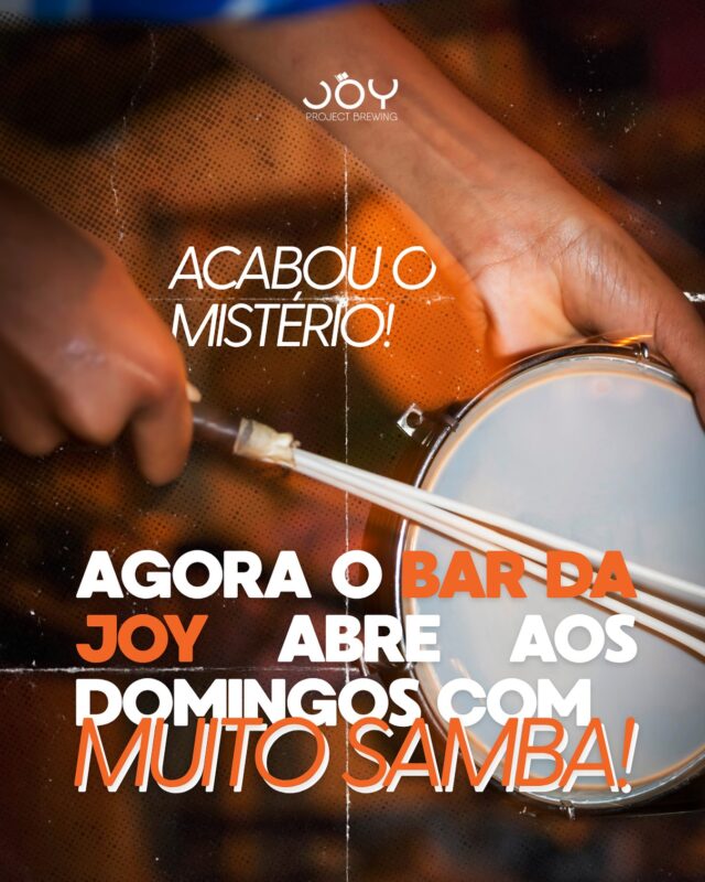 Novidade fresquinha direto da fábrica: agora tem domingo na Joy • Joy Project Brewing Curitiba