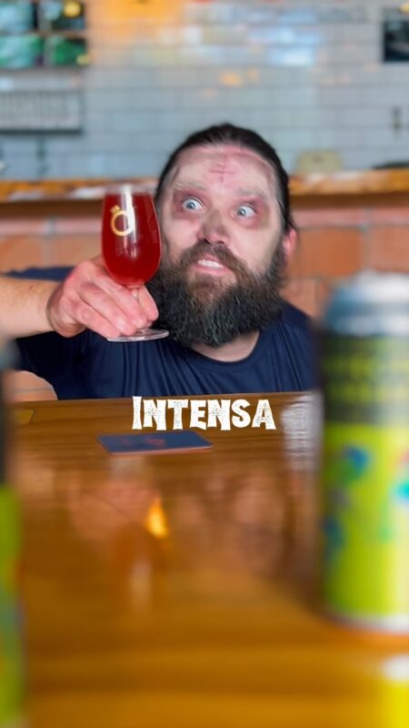 O grande dia chegou! 🧟‍♂️ • Vídeo Reels Joy Project Brewing Curitiba