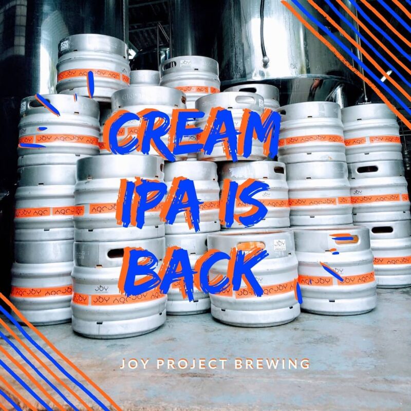 Olar Migxs Joya? Pra começar uma notícia em primeira mão, A cream I... • Joy Project Brewing Curitiba