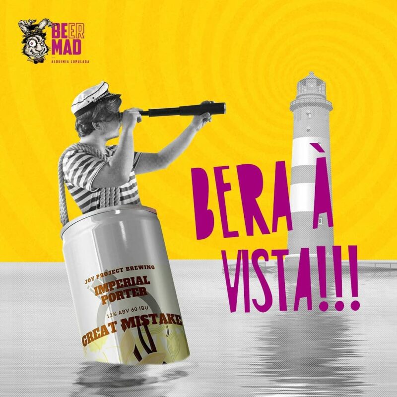 Pré lançamento da The Great mistake, amanhã na @beermadoficial • Joy Project Brewing Curitiba