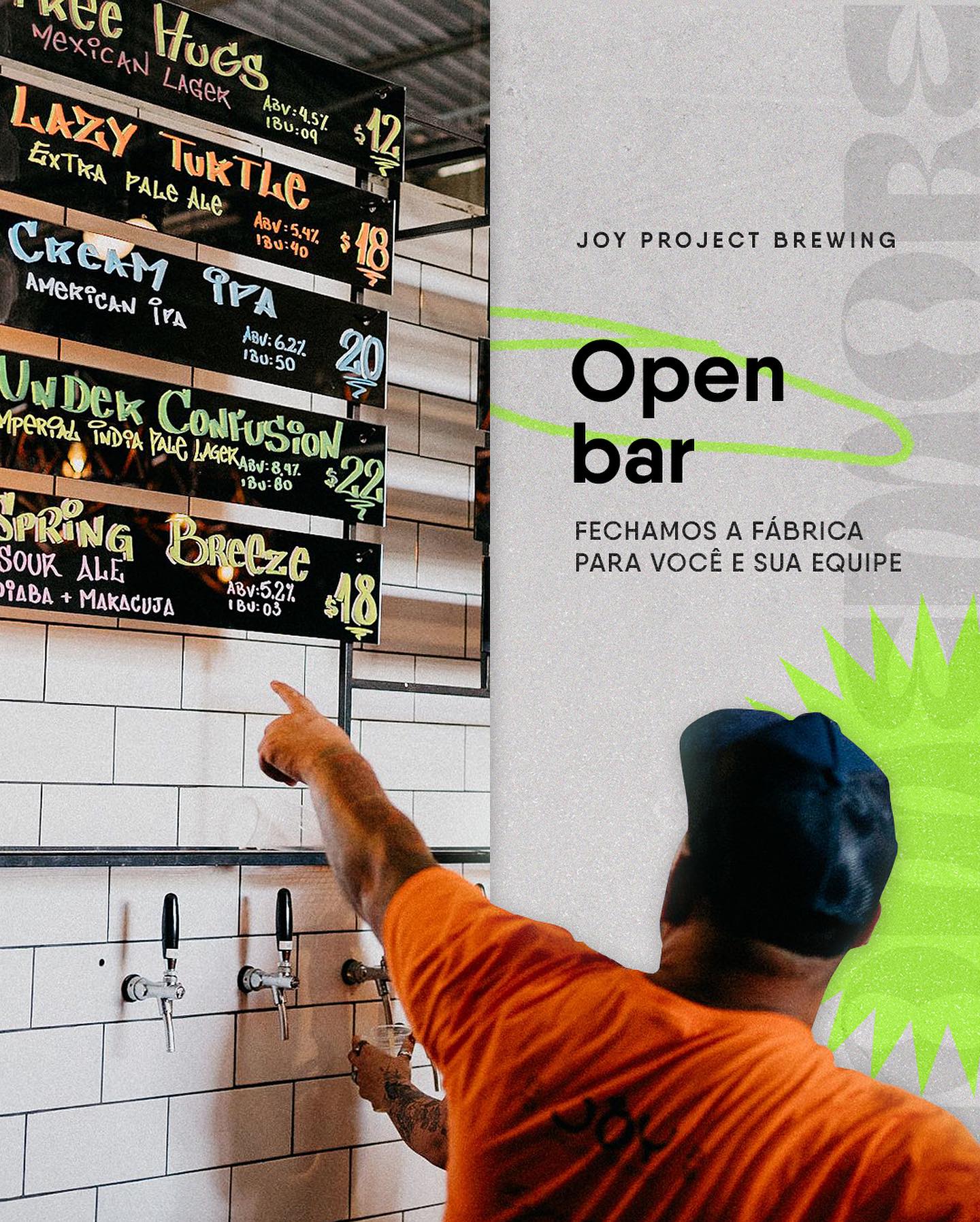Preparamos uma oportunidade perfeita para você que quer um evento d... - Imagem 2 • Joy Project Brewing Curitiba