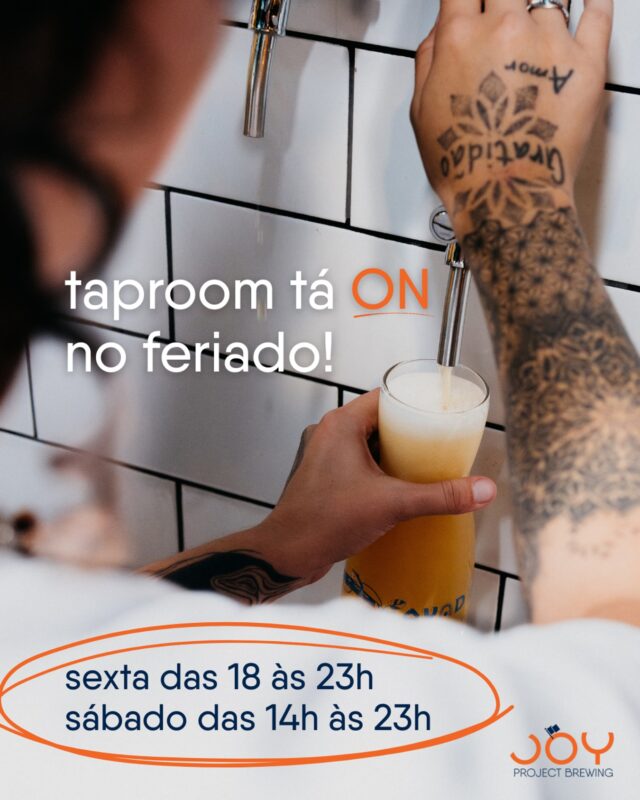 Procurando um rolê pra esse feriado • Joy Project Brewing Curitiba