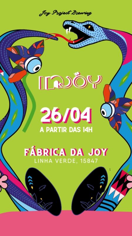 Sábado é dia de INjoy na fábrica • Vídeo Reels Joy Project Brewing Curitiba