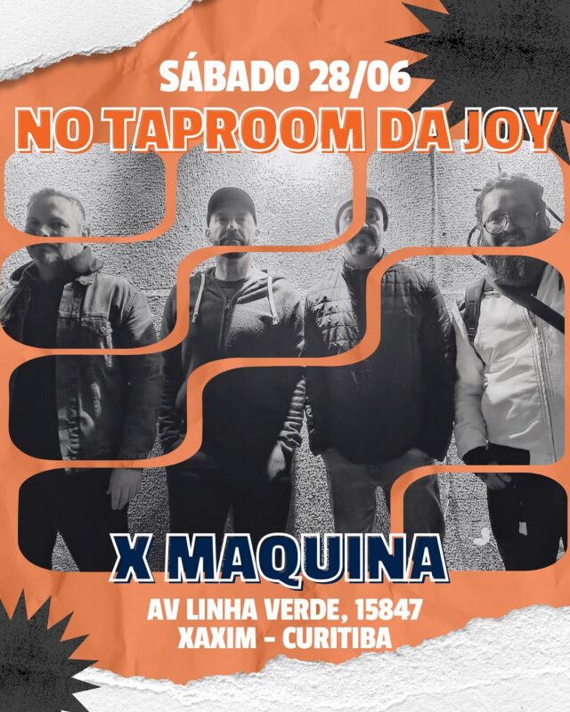 Sábado é dia de rock no Taproom da Joy - Imagem 1 • Joy Project Brewing Curitiba