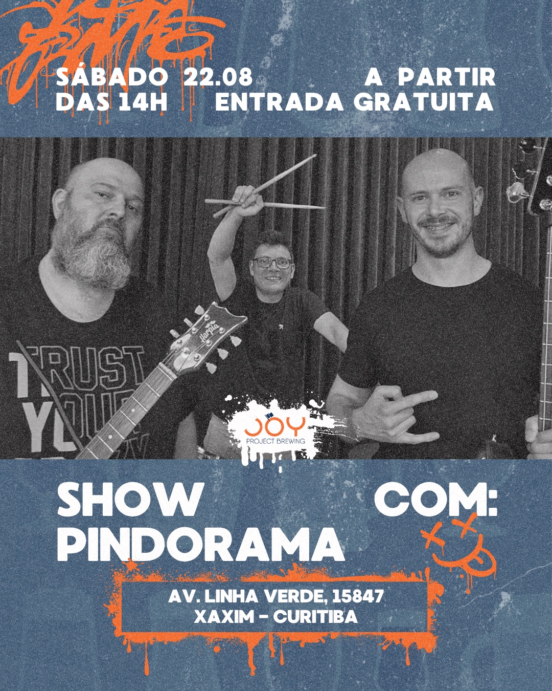SÁBADO TEM FESTA NA JOY - Imagem 2 • Joy Project Brewing Curitiba
