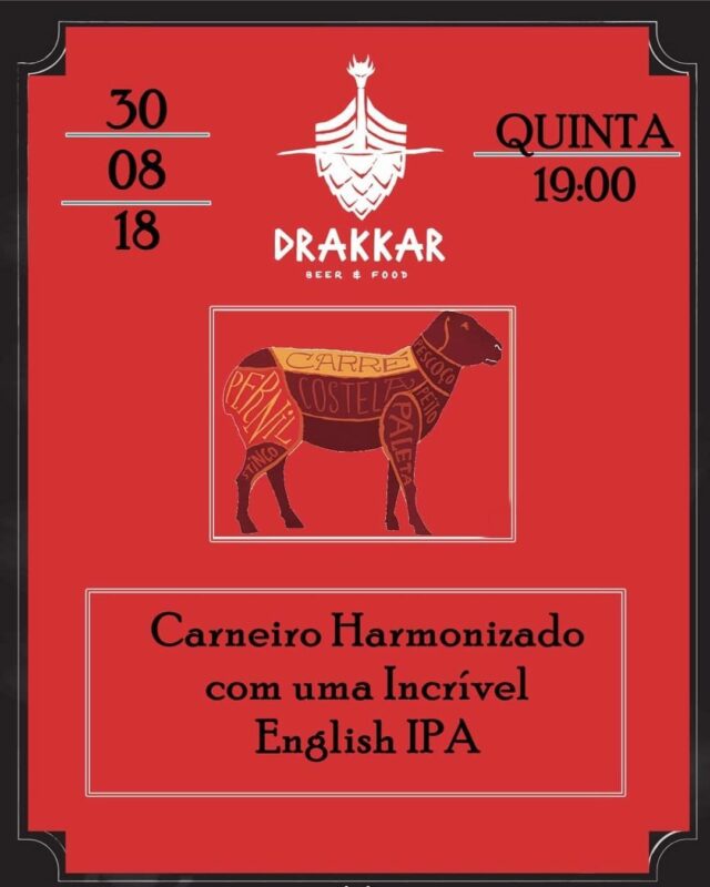 Salve galera, hoje estaremos no @drakkarcwb servindo um carneiro e ... • Joy Project Brewing Curitiba