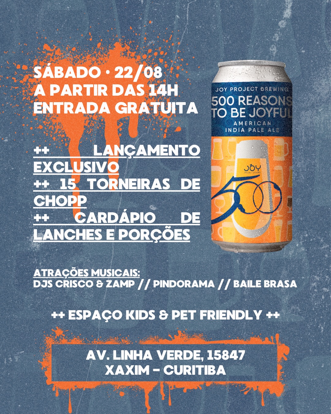 Se prepara porque a gente chegou no lançamento de número 500 - Imagem 3 • Joy Project Brewing Curitiba