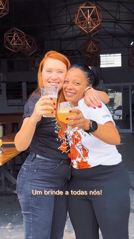 Ser mulher é ser tudo, inclusive cervejeira • Vídeo Reels Joy Project Brewing Curitiba