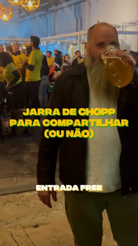 Sexta é dia de Brasil na Joy • Vídeo Reels Joy Project Brewing Curitiba