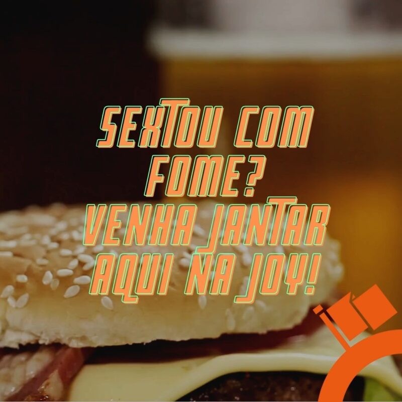 Sextou com fome? Então vem aqui pra Joy apreciar nossos burgers e d... • Vídeo Reels Joy Project Brewing Curitiba