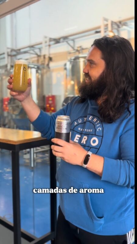 Sintoniza nessa frequência: chegou a Juicy Division, a New England IPA d... • New England IPA - Joy Project Brewing