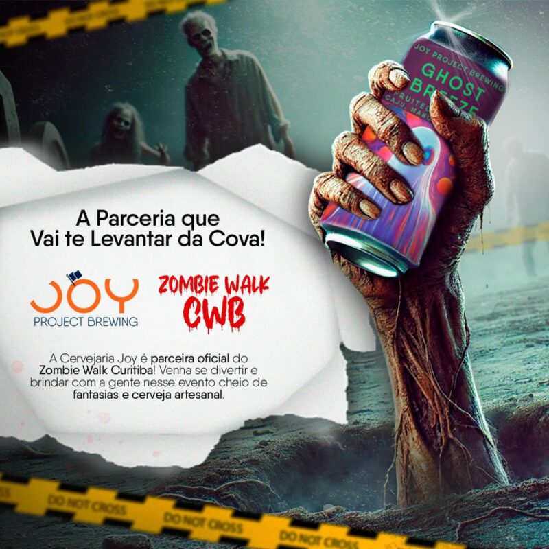 Tá preparada pra festa mais sinistra do ano? 👻🍻 A Joy Project Cerve... • Joy Project Brewing Curitiba