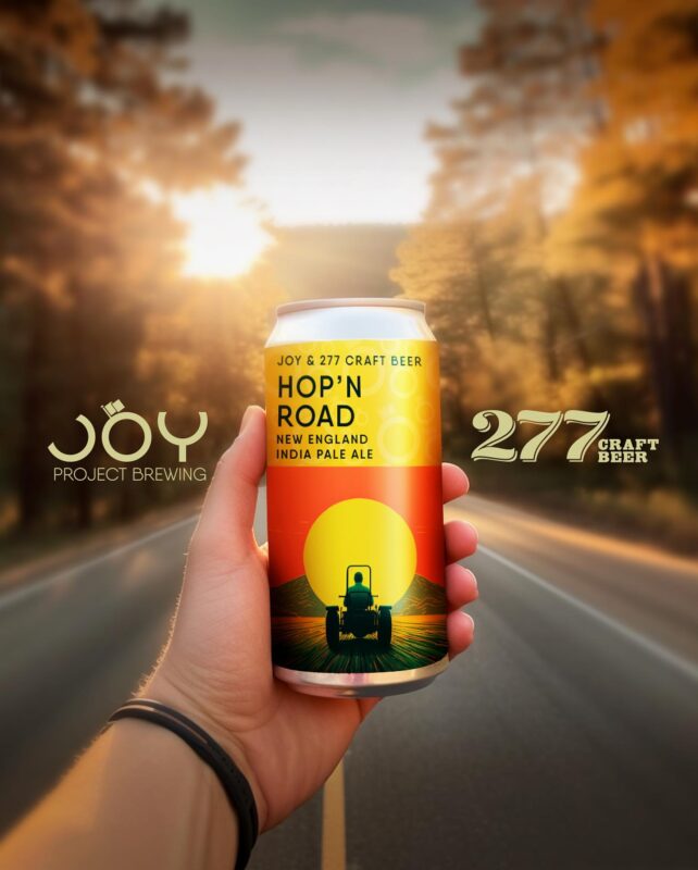 Tem DOUBLE novidade aqui na Joy! Lançamento da nossa Hop’n’Road col... - Imagem 1 • Joy Project Brewing Curitiba