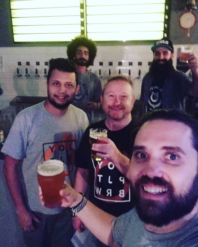 Última parada @beerandporkfloripa 🍺no TAP bittah e Extra pale ale 🕹... • Joy Project Brewing Curitiba