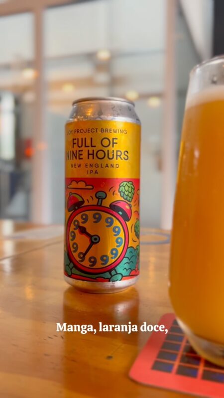 Vem provar a sua Full of Nine Hours no @joytaproom • Vídeo Reels Joy Project Brewing Curitiba