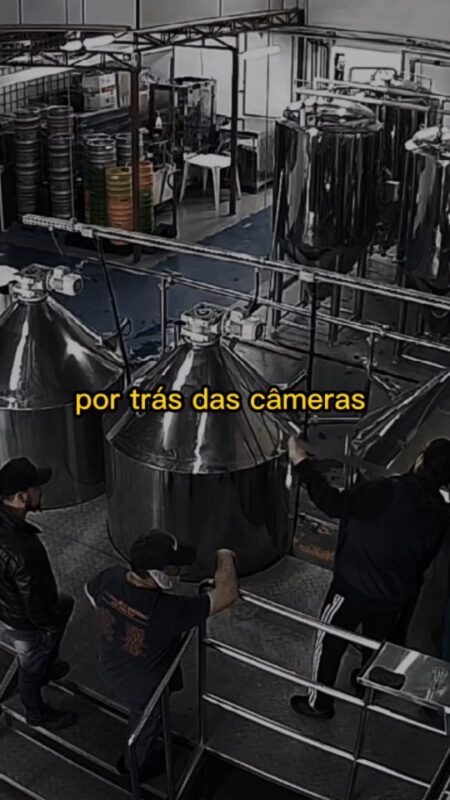 Vocês estão prontos para conhecer o que acontece por trás das câmeras • Vídeo Reels Joy Project Brewing Curitiba