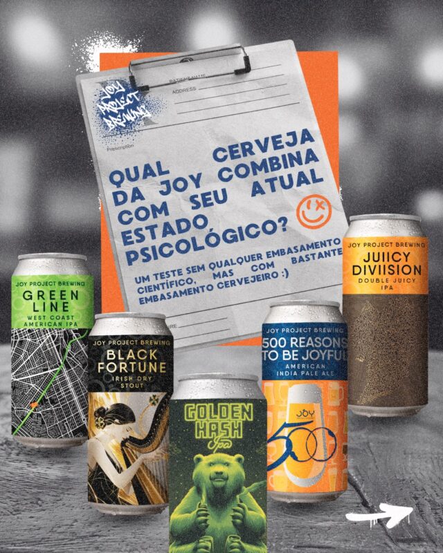 A gente fez uma análise totalmente sem respaldo científico e chegou... - Imagem 1 • Joy Project Brewing Curitiba