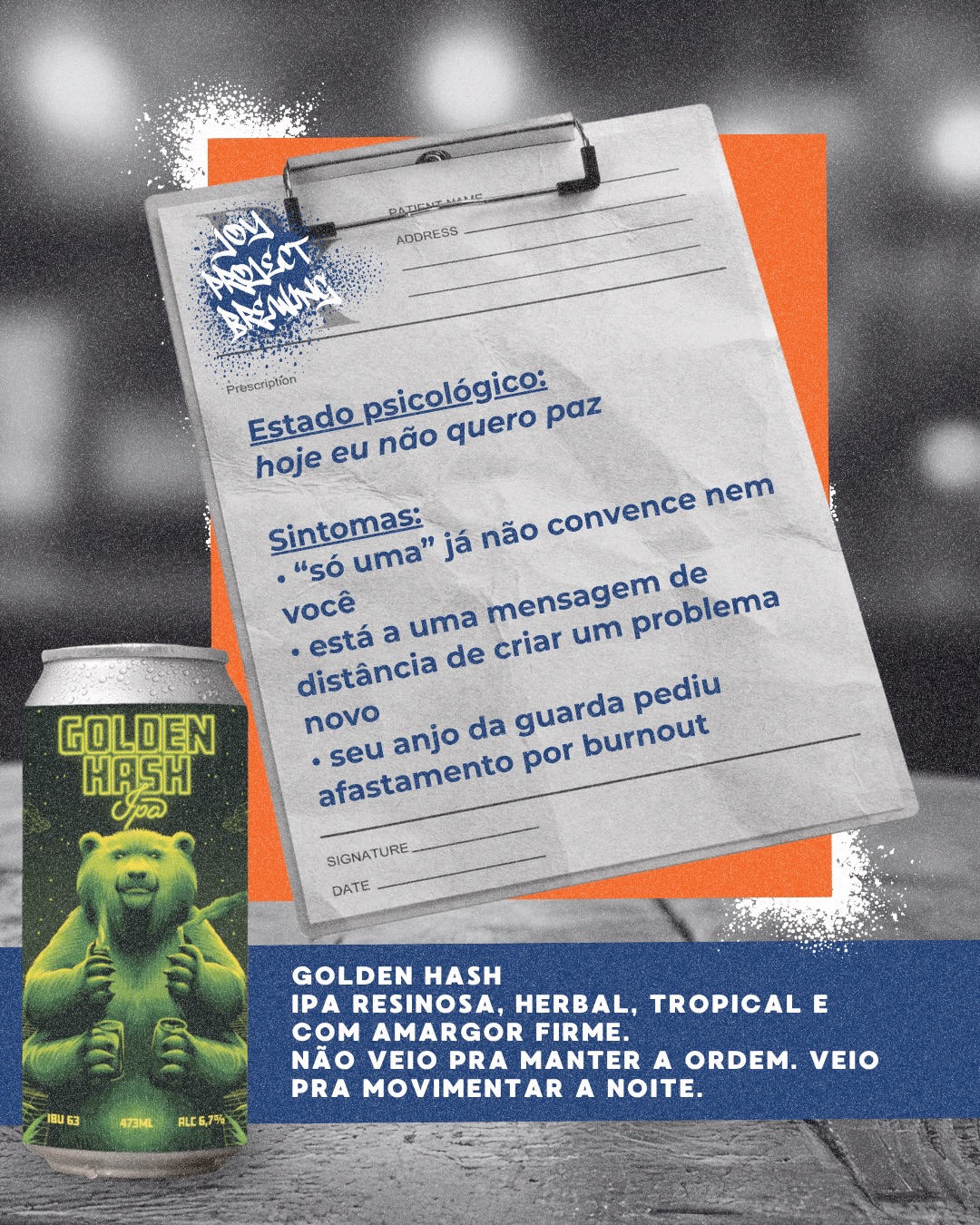 A gente fez uma análise totalmente sem respaldo científico e chegou... - Imagem 6 • Joy Project Brewing Curitiba