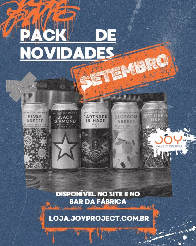 A safra de setembro acaba de chegar - Imagem 1 • Joy Project Brewing Curitiba