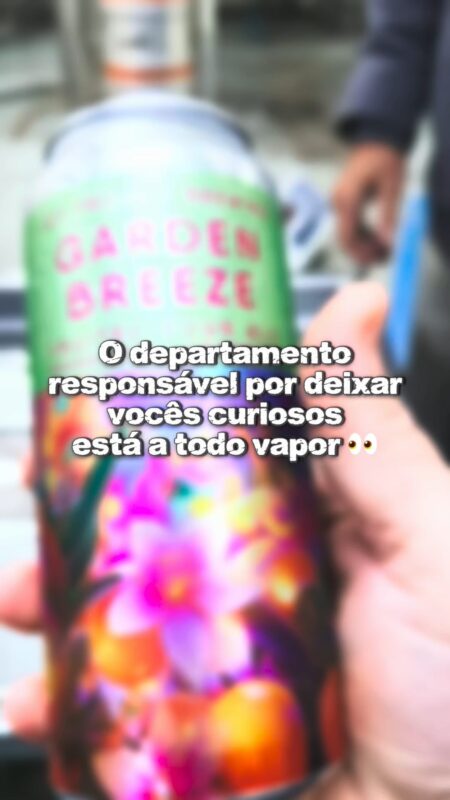 O departamento responsável por deixar vocês curiosos acaba de bater... • Vídeo Reels Joy Project Brewing Curitiba