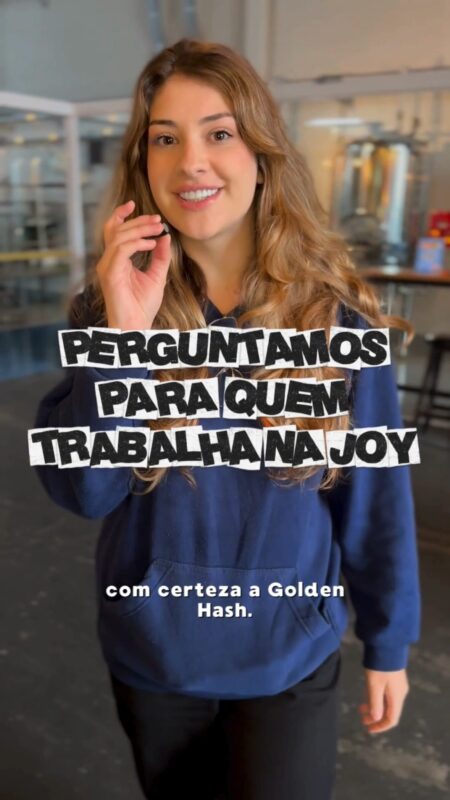 Resolvemos descobrir quais são as cervejas favoritas de quem trabal... • Vídeo Reels Joy Project Brewing Curitiba