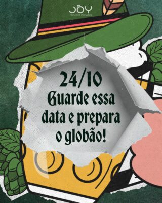 Se você tem planos pro dia 24/10, recomendamos fortemente que recon... • Joy Project Brewing Curitiba