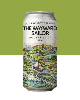 THE WAYWARD SAILOR - DOUBLE JUICY IPA, lata 473 ml, Joy Project Brewing