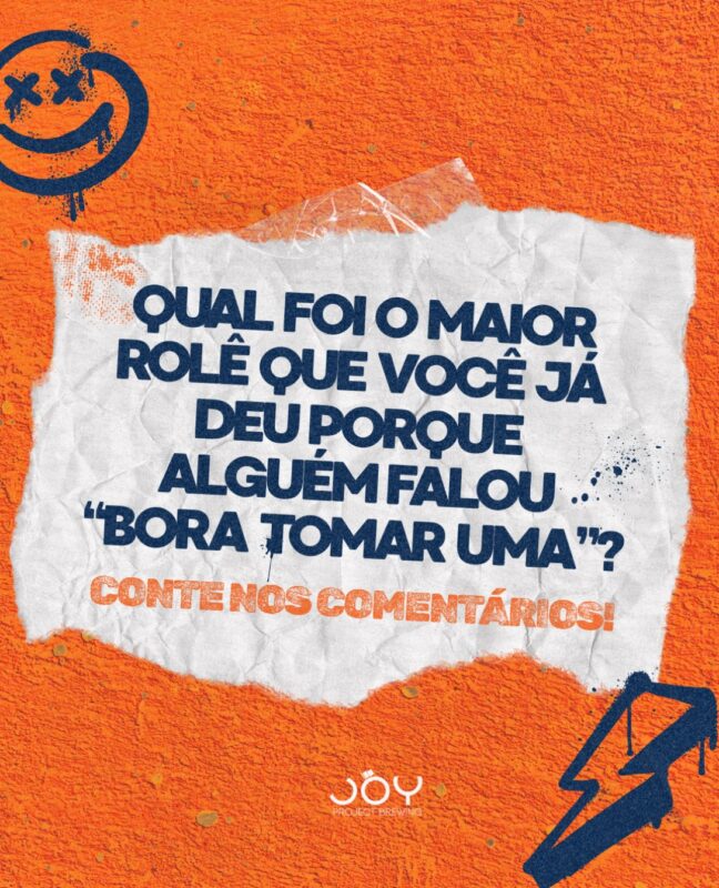 Todo mundo tem uma história que começou com um inocente “bora tomar... • Joy Project Brewing Curitiba